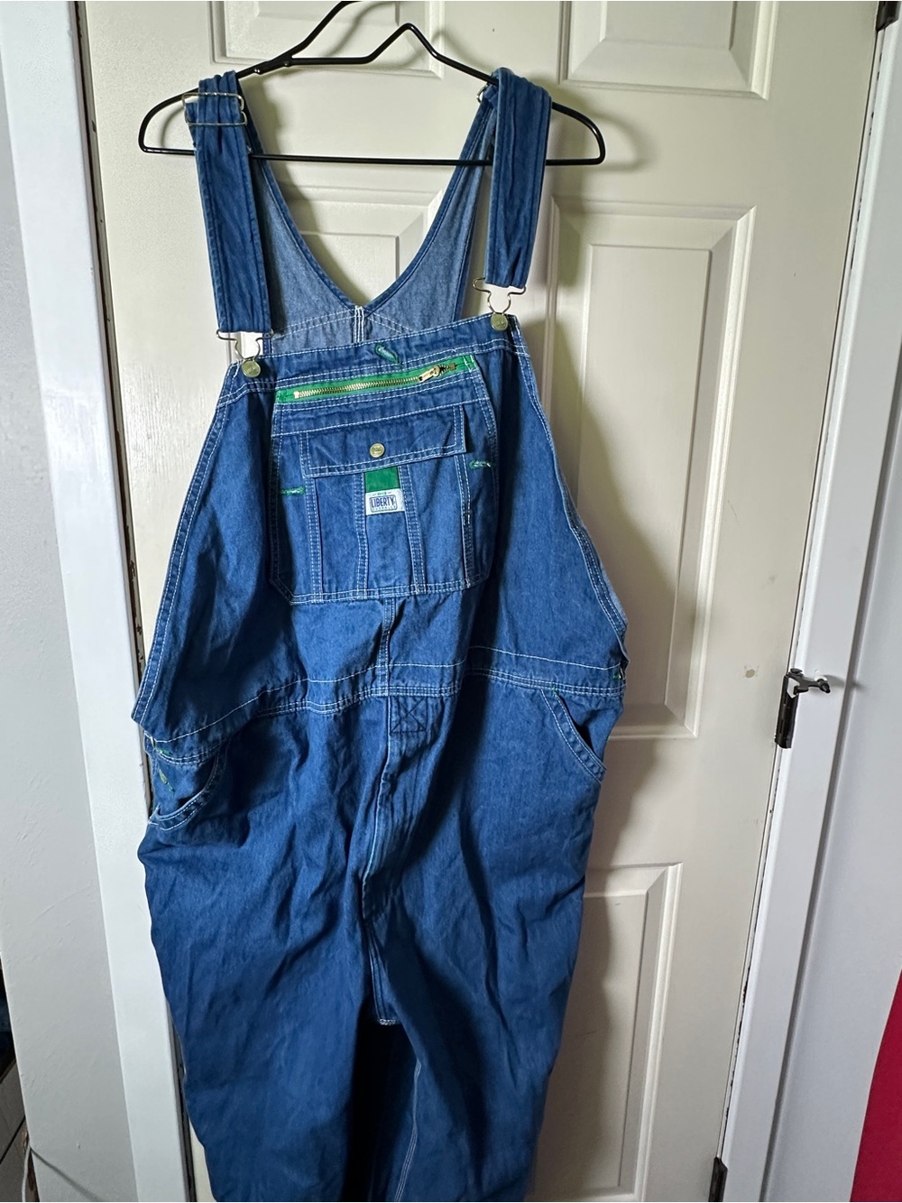 Liberty Men’s Denim Overalls Size 48x30 pre owned